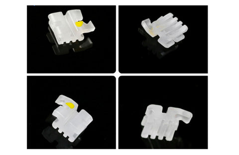 Ceramic Brackets MBT, 22-Slot, Hooks on U/L 3's, 4's, 5's (20/Set 5-5) $1.99/Bracket