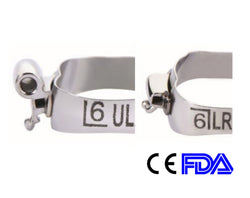 Bands - 1st Molar - Complete Starter Set MBT 22-Slot Nonconvertible With Cleats