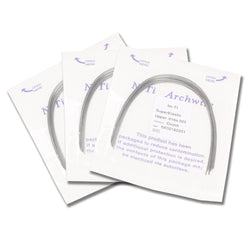 NiTi Super Elastic Orthodontic Arch Wires (10/pack)