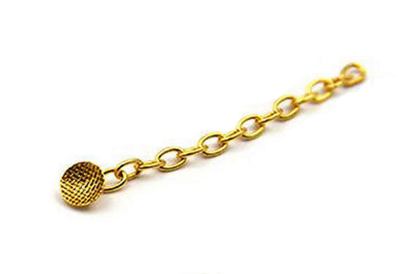 Orthodontic Traction Chain - Gold Plated - Round Base (10/Pack) $55.00