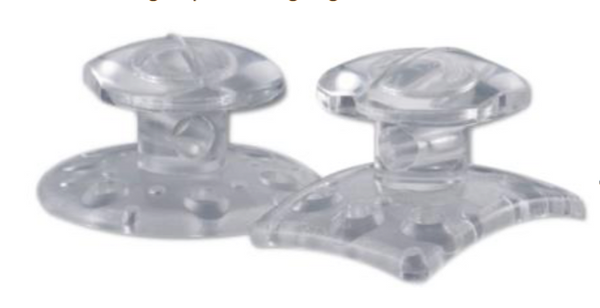 Bondable Buttons - Clear (10 per pack)